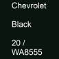 Preview: Chevrolet, Black, 20 / WA8555.